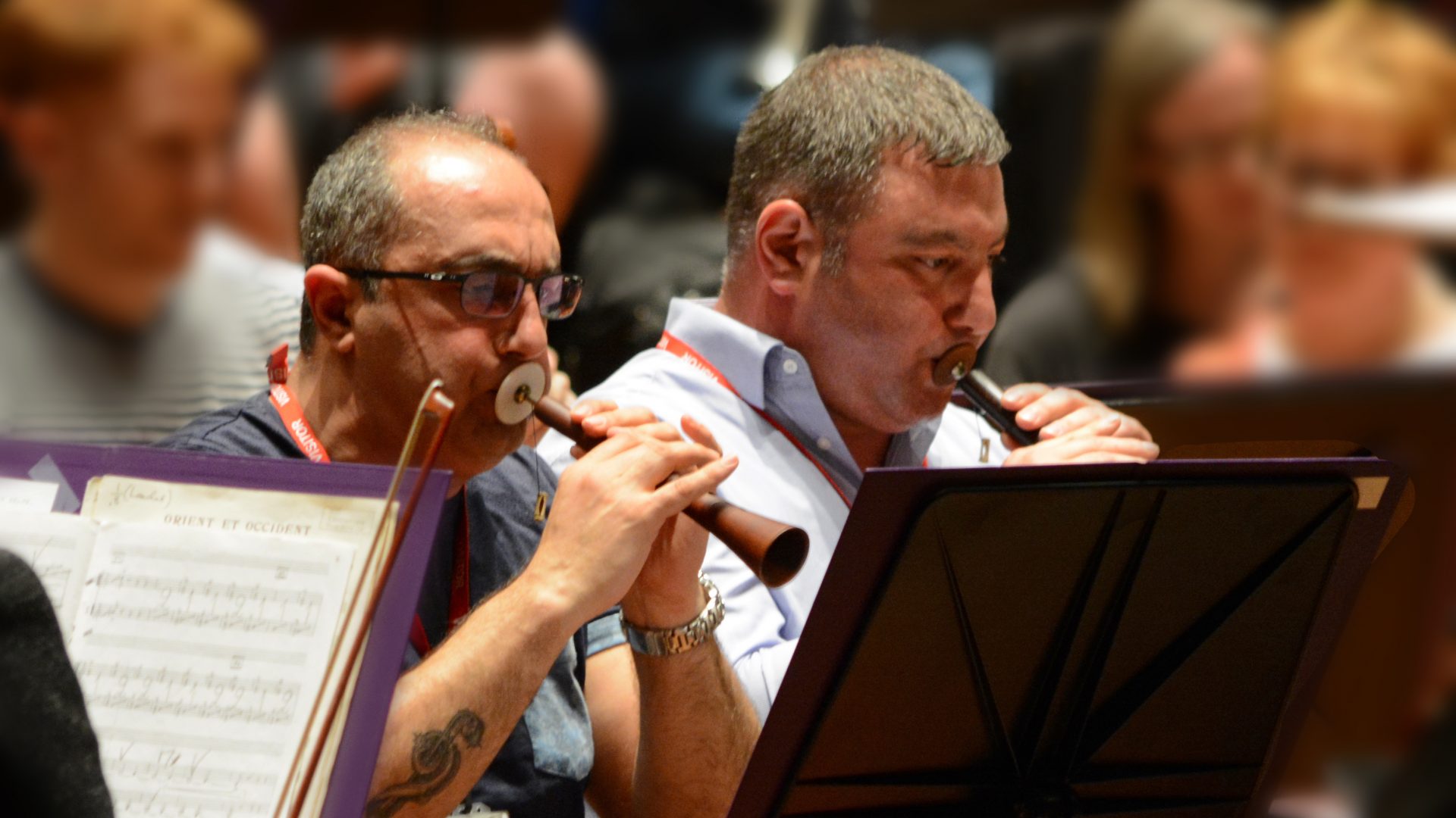Duduks and Zurnas feature on the new recording with KArabits celebrating Armenian music(c) BSO,