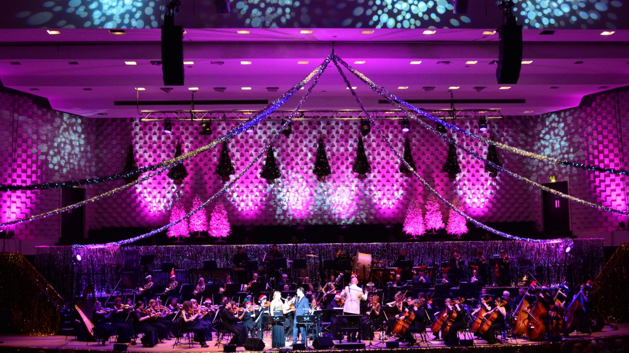The Lighthouse concert hall during Christmas Proms