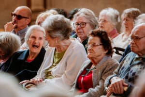 Care home residents enjoy music at Bristol Cathedral 